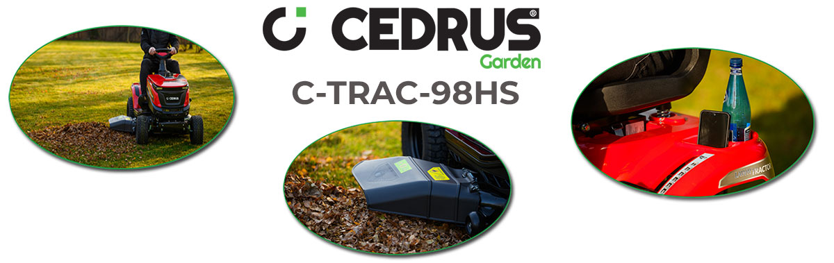 Traktor ogrodowy Cedrus C-TRAC-98HS